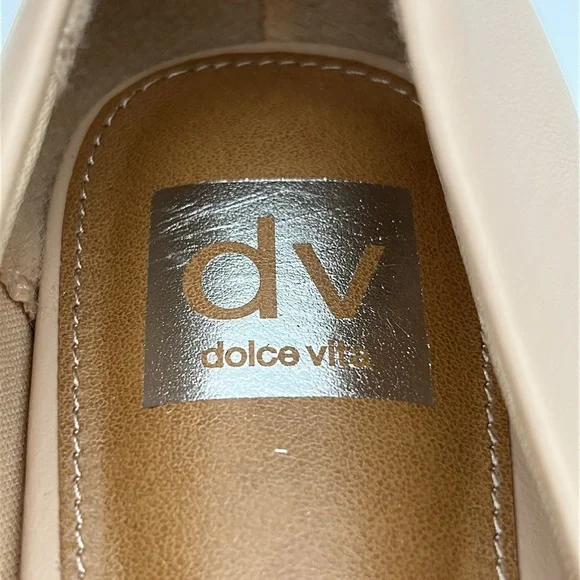 DV by Dolce Vita Melanie Blush Flats Size 10 | Patent Toe Ballet Flats NWB - Picture 10 of 13